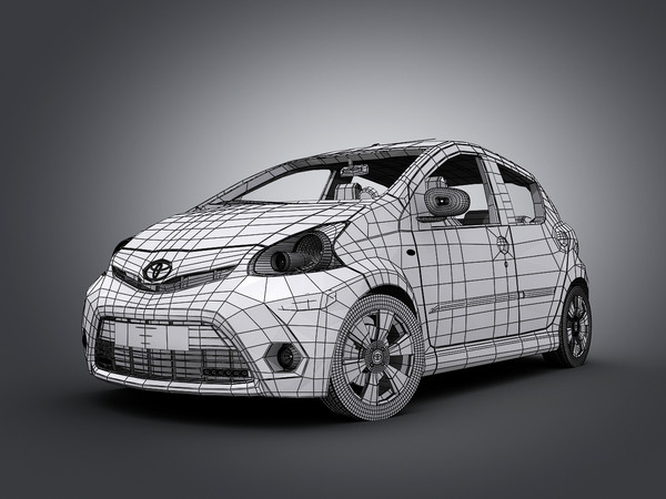 max toyota car - Toyota Aygo (2013) by Swan3DStudios